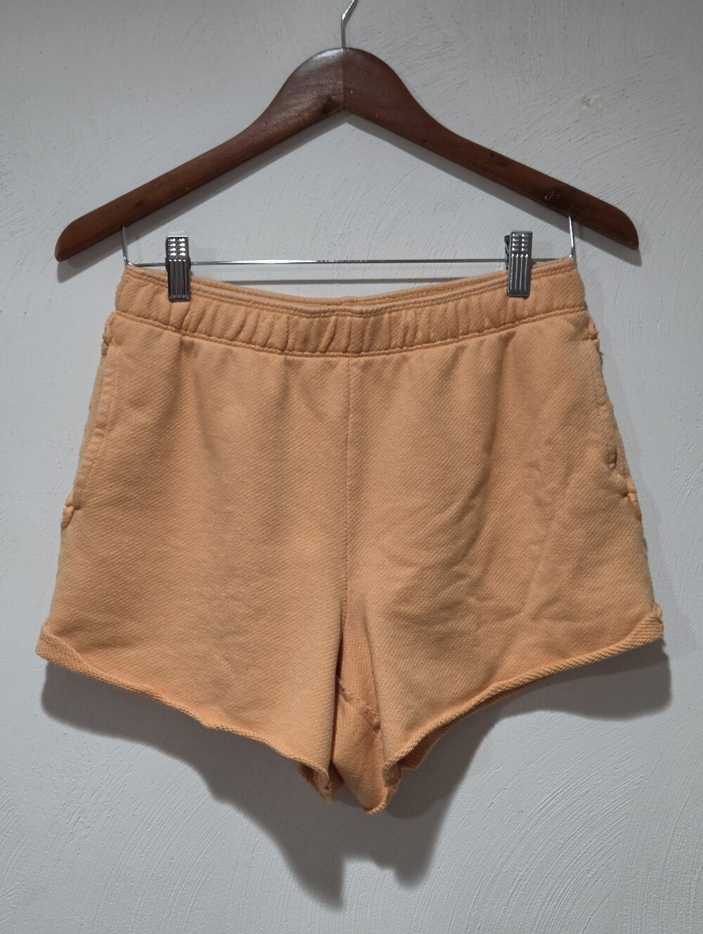 Aerie Washed Orange Lounge Shorts Size Small